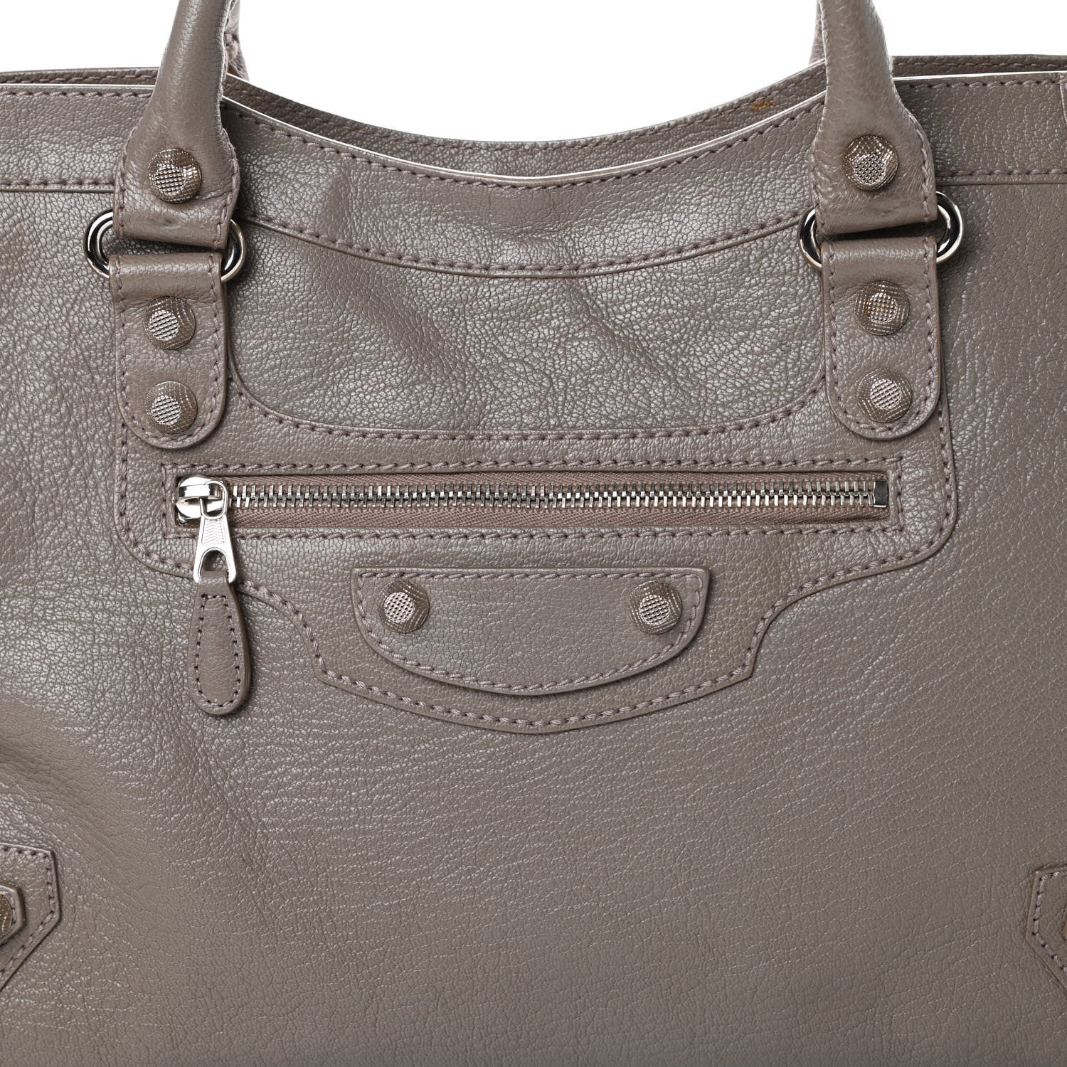 Balenciaga Chevre Hamilton Giant 12 Silver Hardware City Gris Poivre 8 of 16