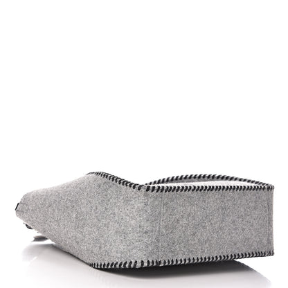 Stella McCartney Eco Felt Logo Crossbody Smoke Slate 4 of 11