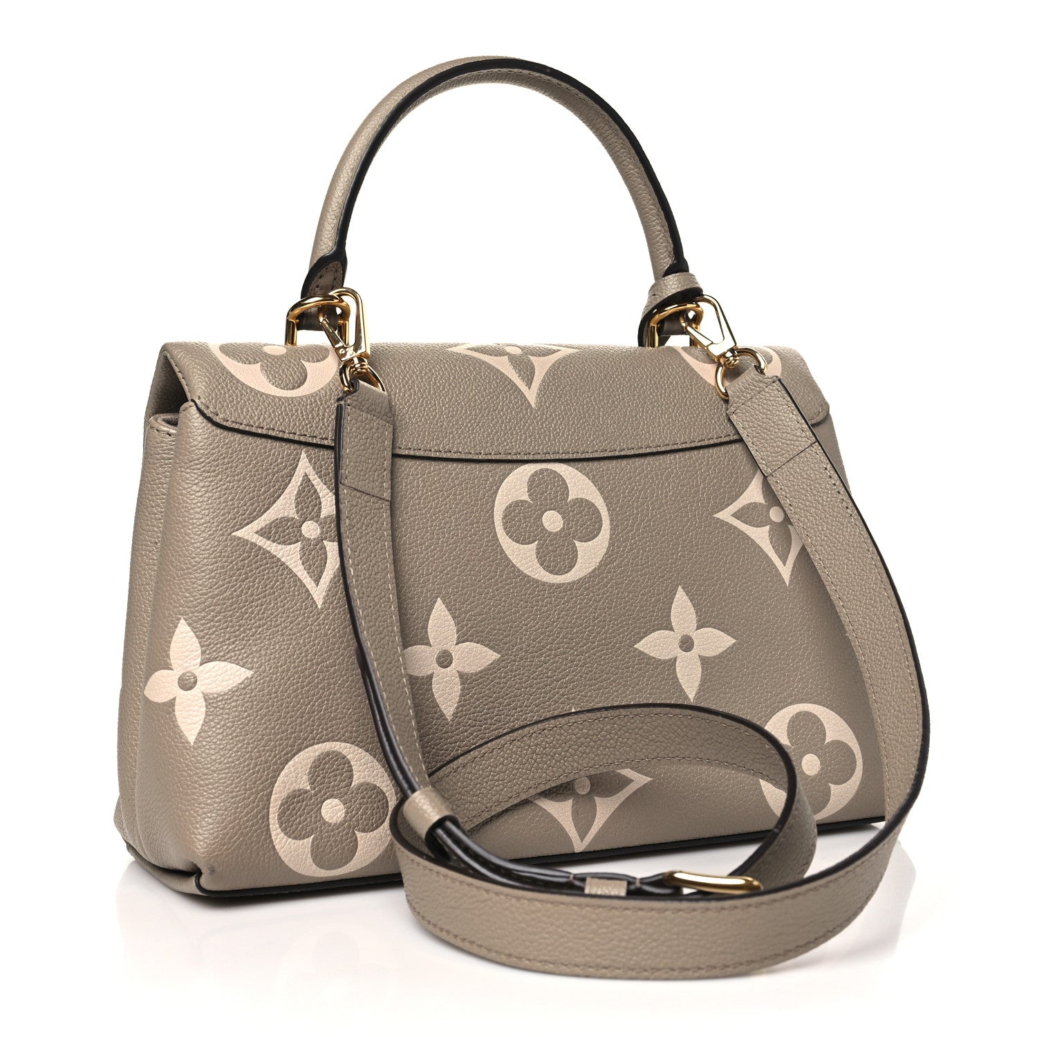 Louis Vuitton Empreinte Monogram Giant Madeleine MM Dove Grey Beige 4 of 10