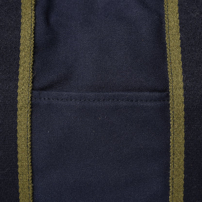 Hermes Canvas Fourre Tout MM Navy 12 of 17