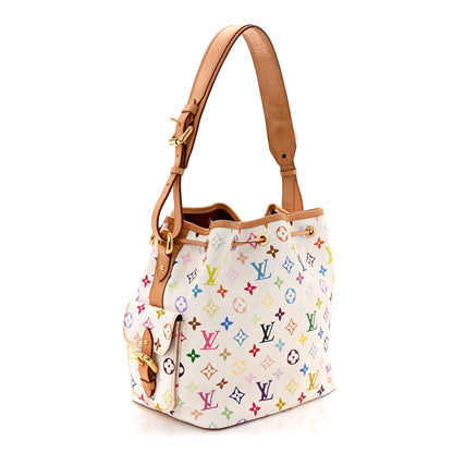 Louis Vuitton Monogram Multicolor Petit Noe White 3 of 10