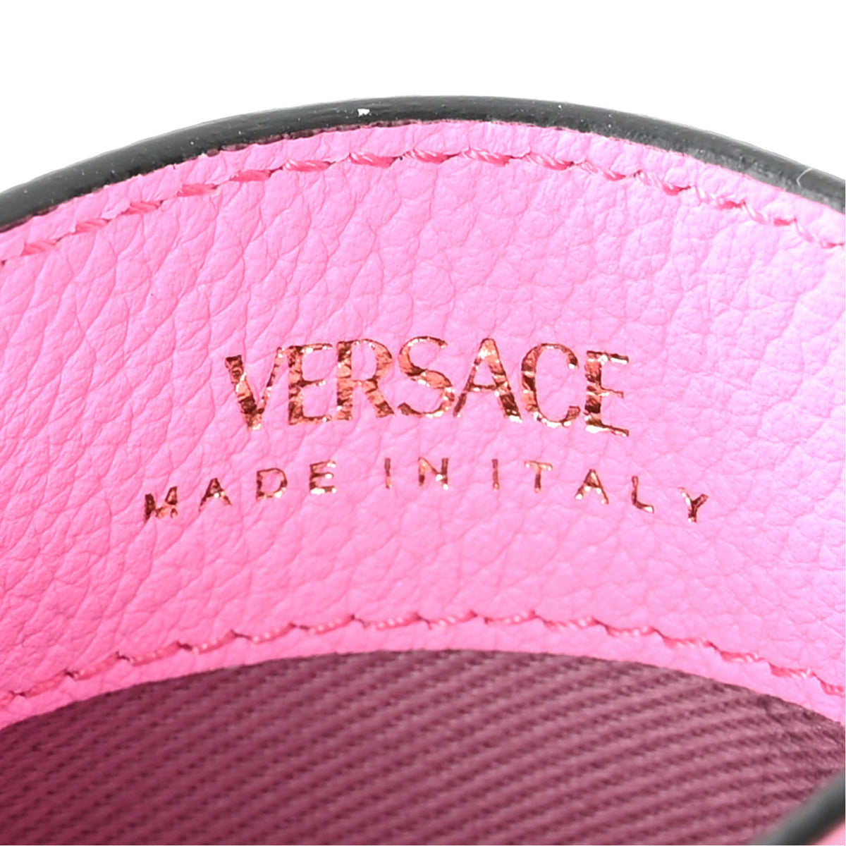 Vitello Medusa Card Holder Pink Paradise