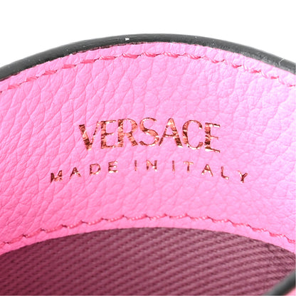 Versace Vitello Medusa Card Holder Pink Paradise 6 of 7