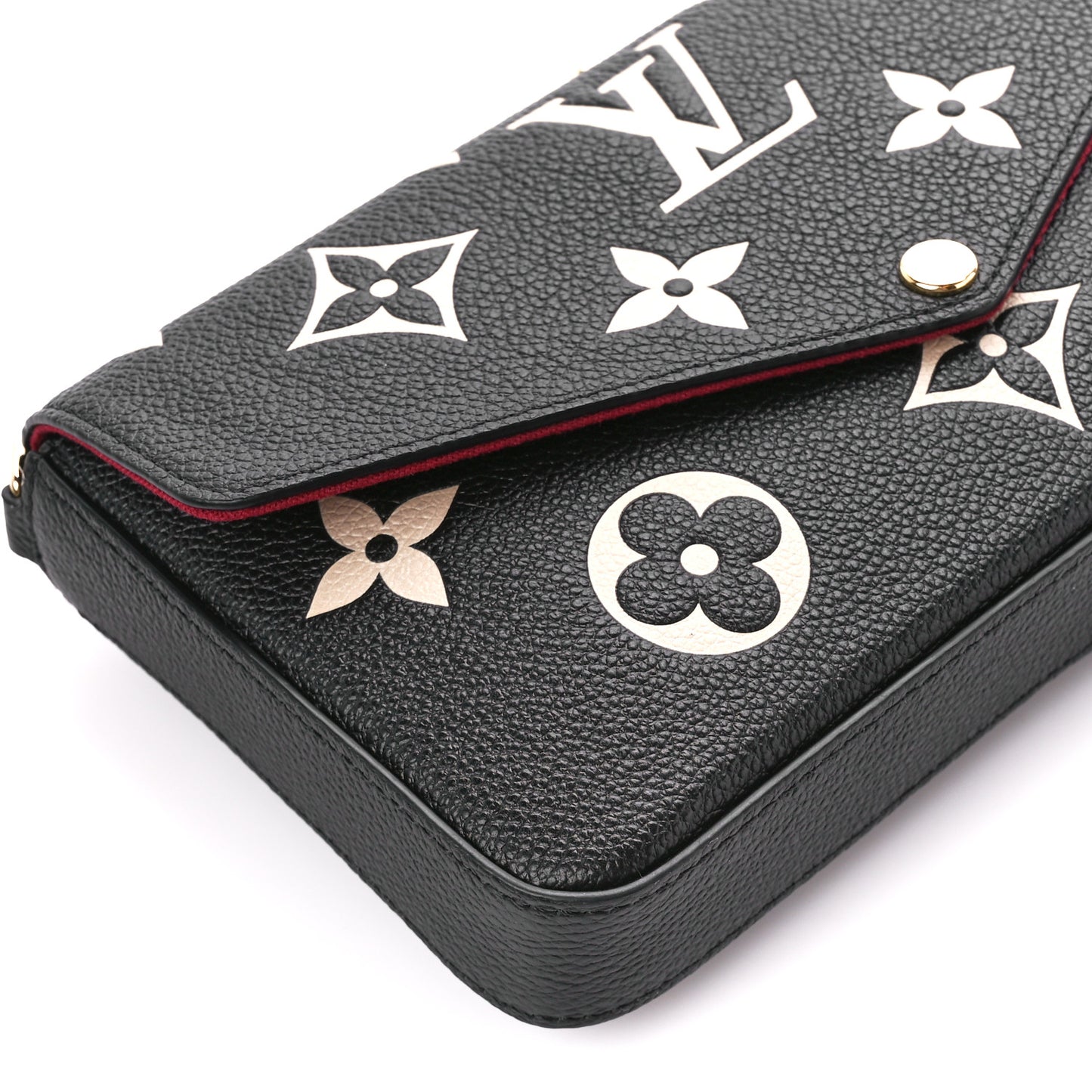 Empreinte Monogram Giant Felicie Pochette Black Beige