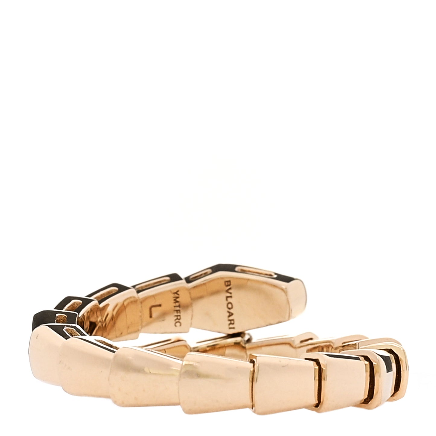 18K Yellow Gold Serpenti Viper Ring L