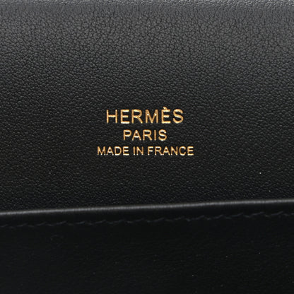 Hermes Chevre Mysore Geta Black 6 of 11
