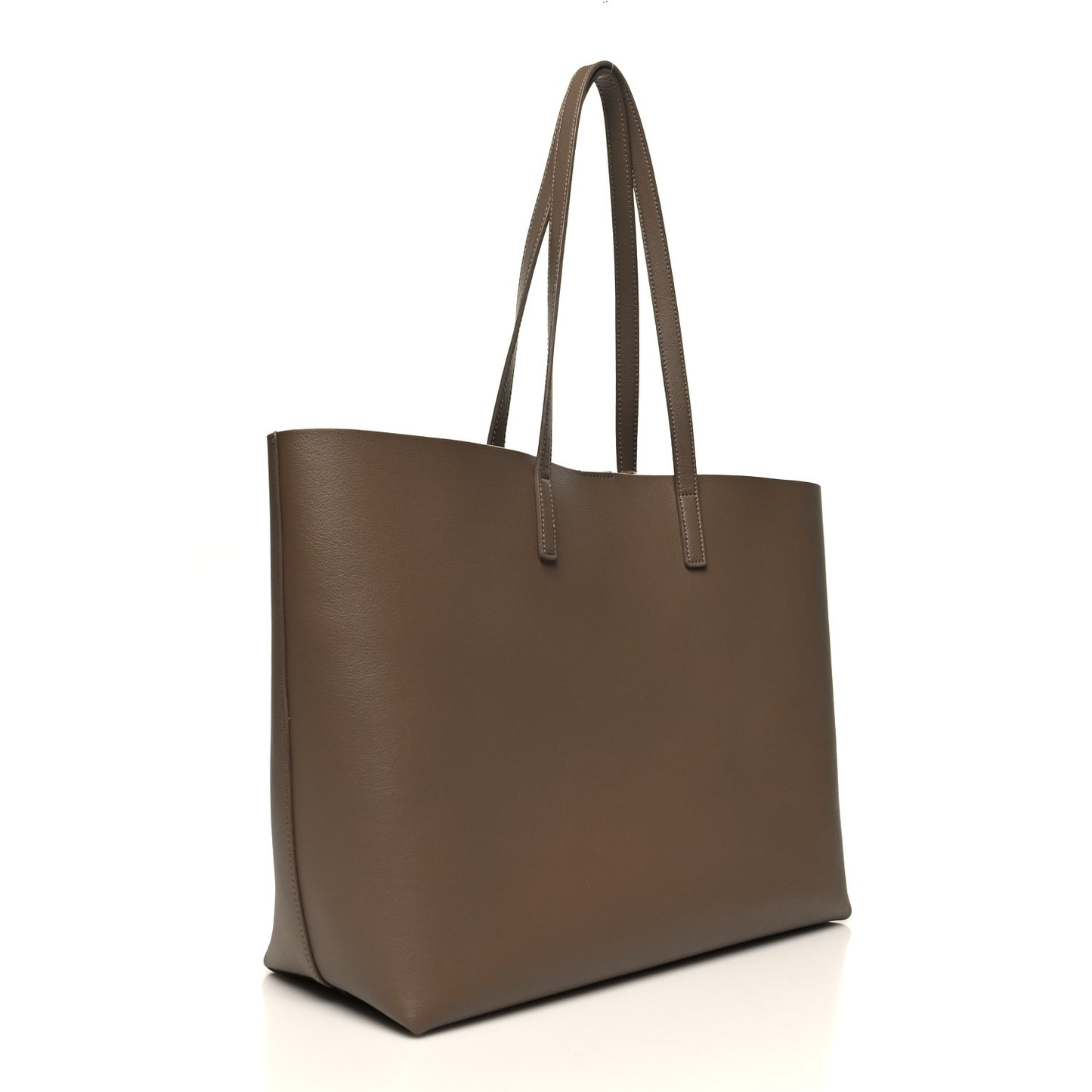 Calfskin Large Shopping Tote Taupe
