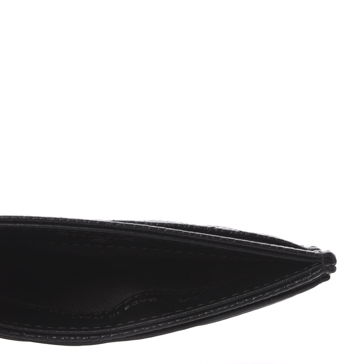 Chanel Caviar Quilted Filigree Card Holder Black 5 of 8