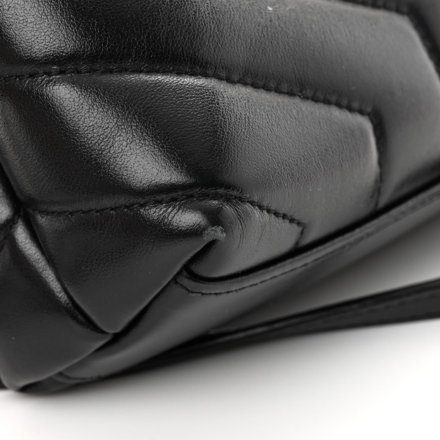 Saint Laurent Calfskin Y Quilted Monogram Toy Loulou Crossbody Bag Black 14 of 14