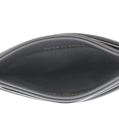 Chanel Lambskin Quilted Chanel 19 Card Holder Dark Grey 5 of 9