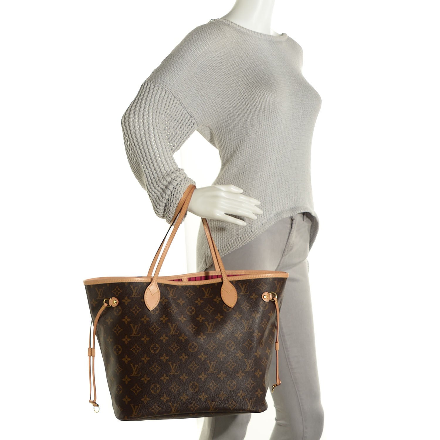 Louis Vuitton Monogram Neo Neverfull MM Pivoine 2 of 8