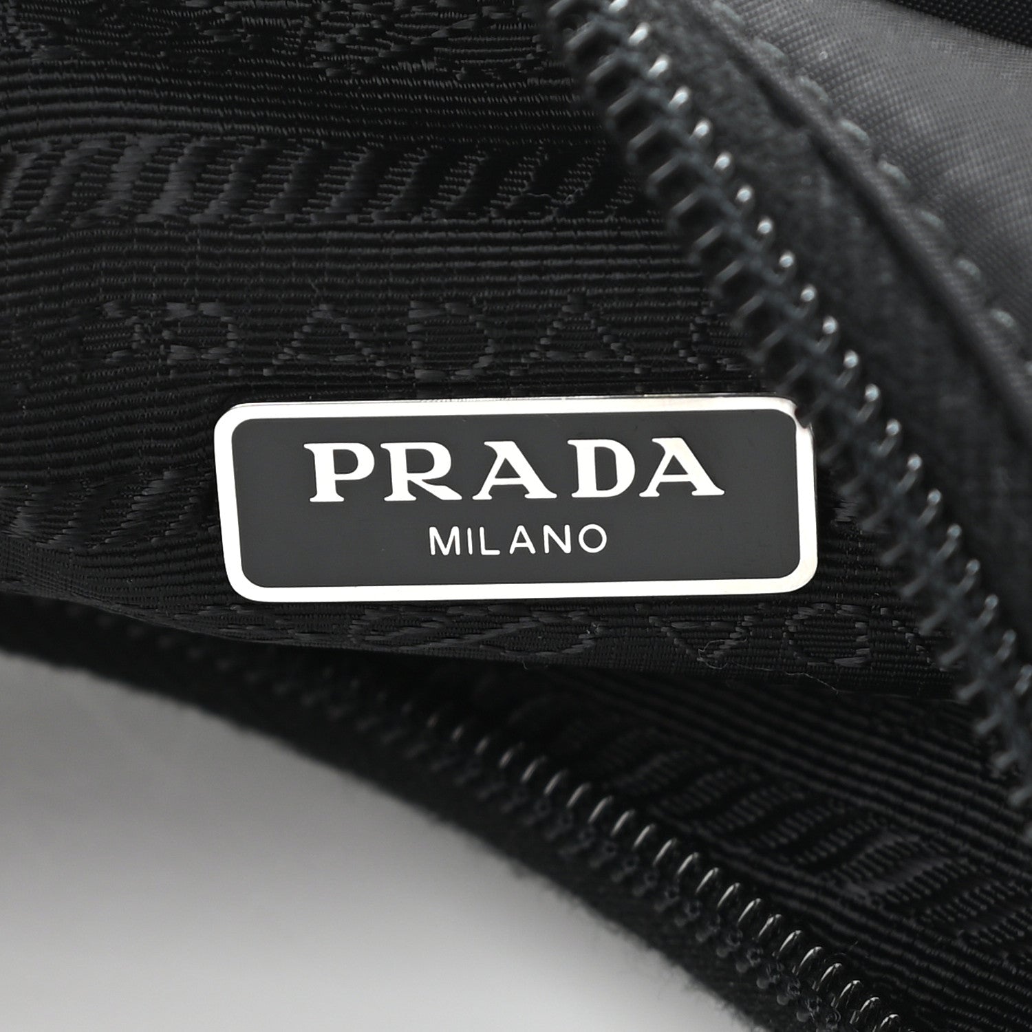Prada Tessuto Nylon Mini Re-Edition 2000 Bag Black 5 of 12