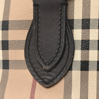 Burberry Haymarket Check Medium Regent Tote Chocolate 13 of 18