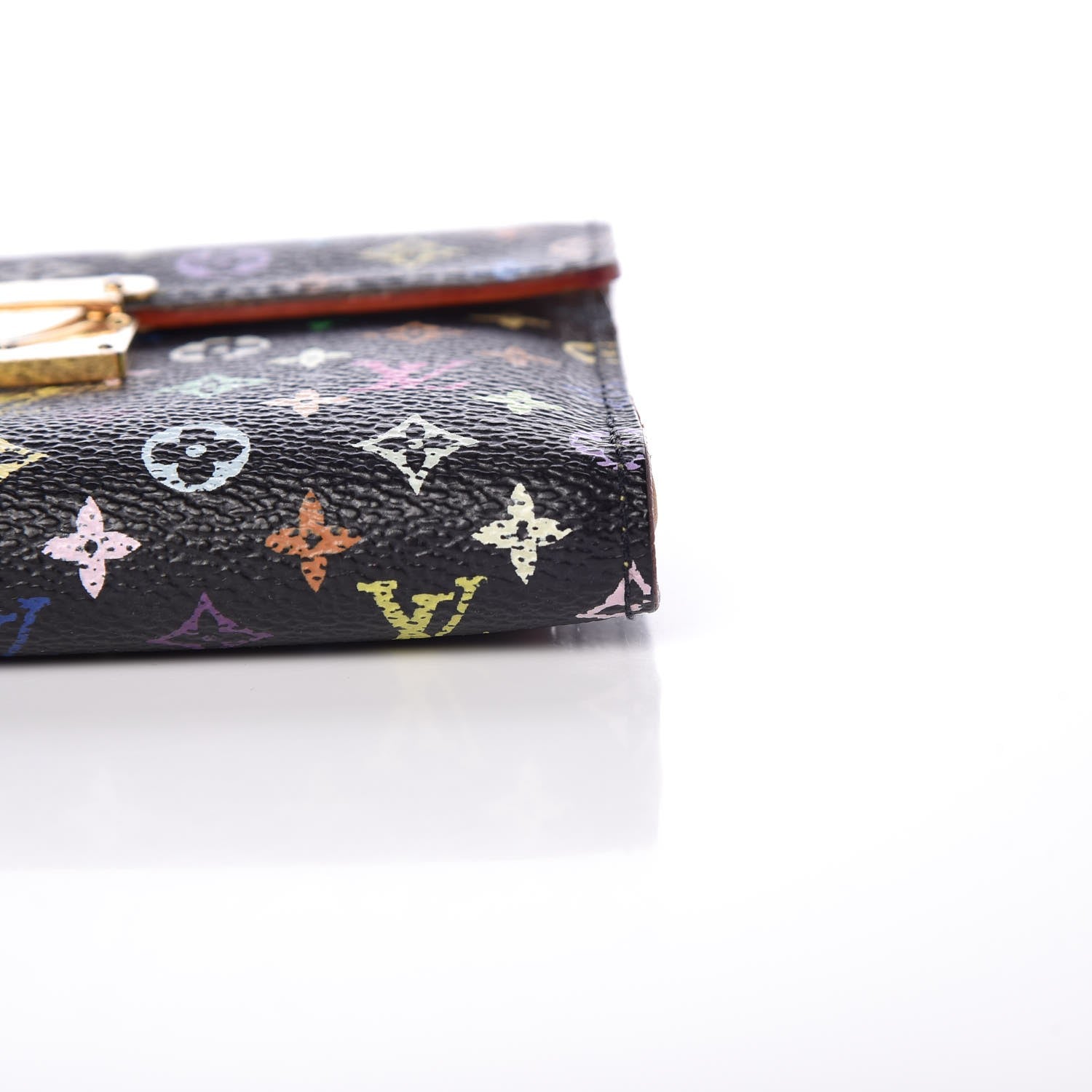 Louis Vuitton Monogram Multicolor Koala Wallet Black 8 of 14