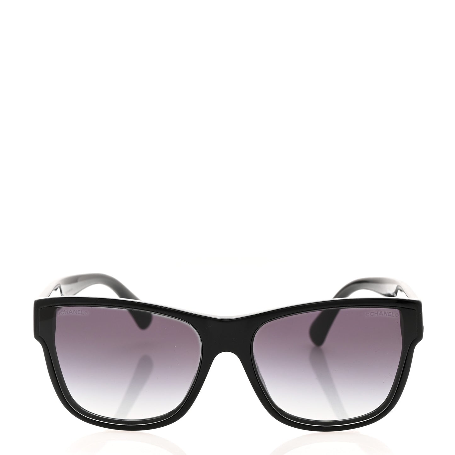 Acetate Butterfly CC Sunglasses 5386-A Black