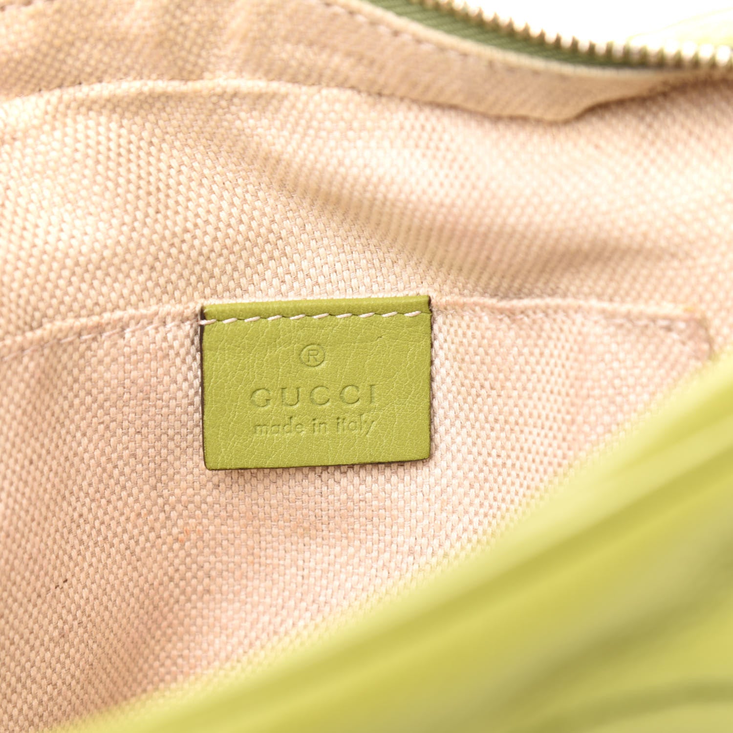 Gucci Pebbled Calfskin Small Soho Disco Bag Green 6 of 13