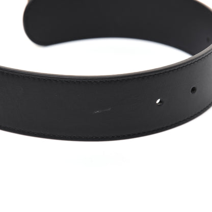 Gucci Calfskin Double G 40mm Belt 75 30 Black 5 of 10