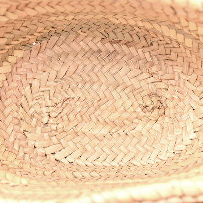 Chloe Raffia Calfskin Marcie Basket Tan 5 of 12