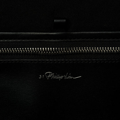 3.1 Phillip Lim Calfskin Canvas 31 Hour Bag Black 6 of 9