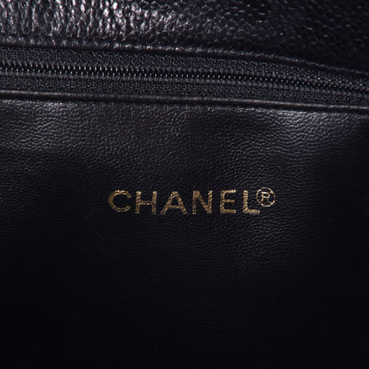Chanel Caviar Quilted Shopping Tote Black 7 of 9