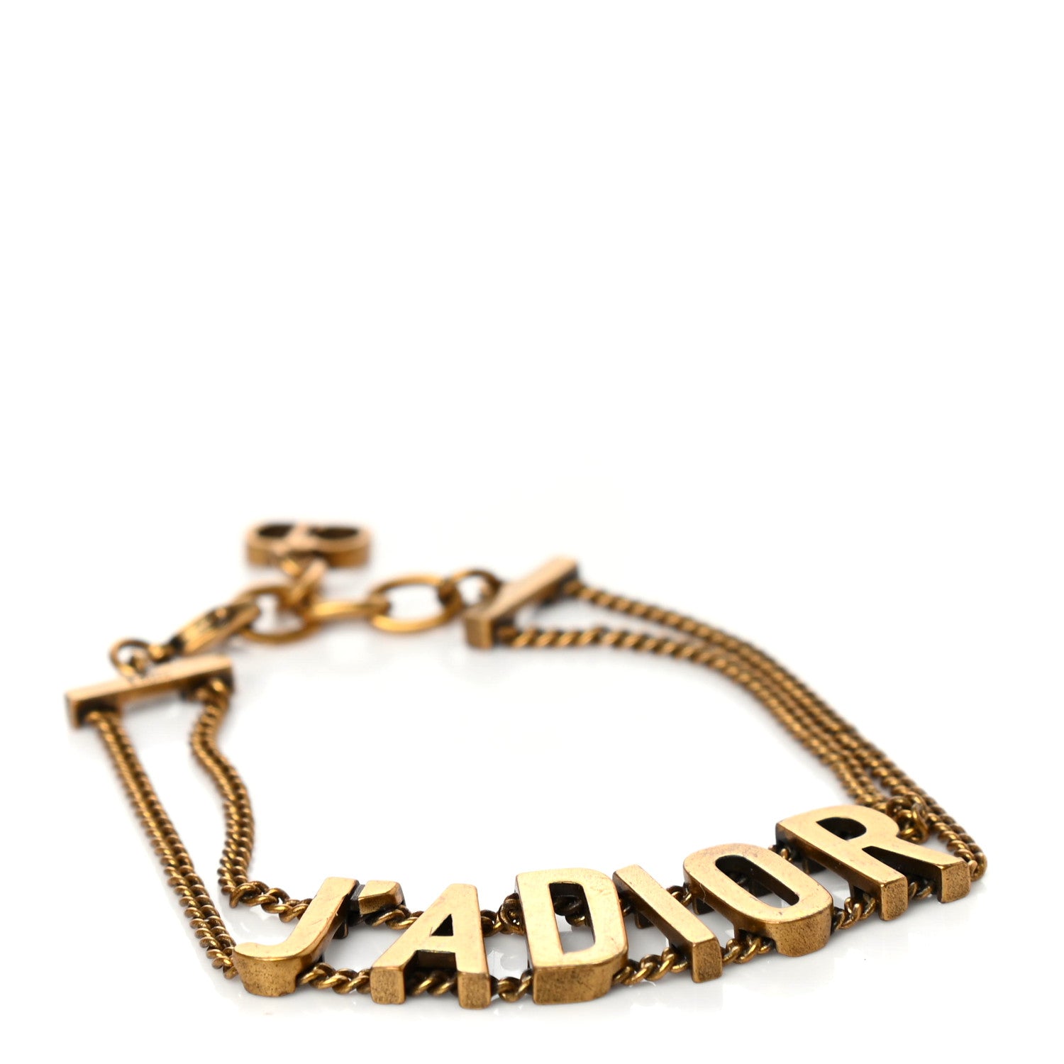 Christian Dior Metal J'Adior Chain Bracelet Gold 1 of 4