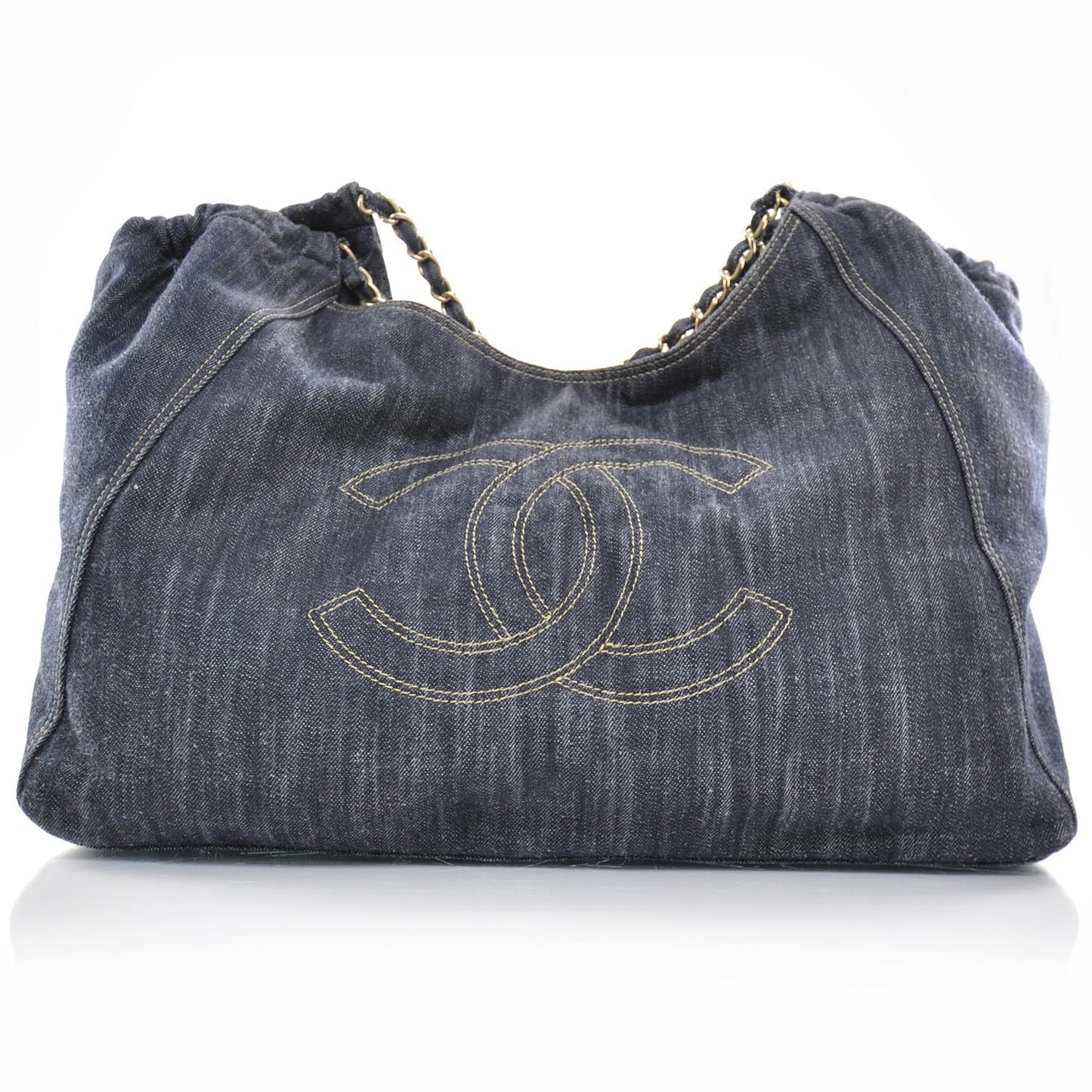 Denim XL Coco Cabas Tote Blue