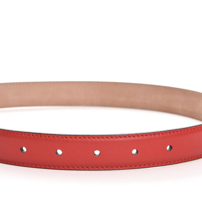 Gucci Moon Calfskin Interlocking G 25mm Belt 70 28 Red 5 of 5