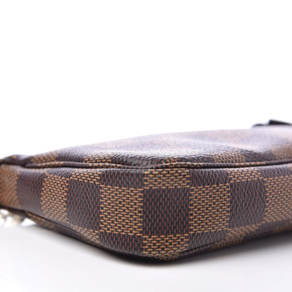Louis Vuitton Damier Ebene Mini Pochette Accessories 8 of 10
