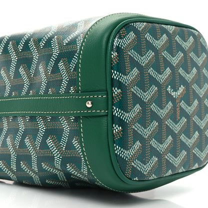 Goyard Goyardine Petit Flot Mini Bucket Bag Green 9 of 10