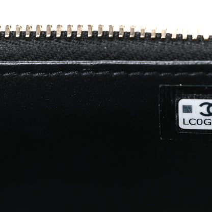 Chanel Lambskin Quilted Trendy Small Top Handle Vanity Case With Chain Black 7 of 10