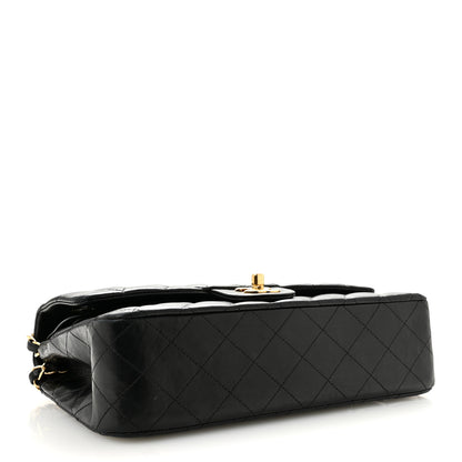 Chanel Lambskin Quilted Medium Double Flap Black 4 of 14