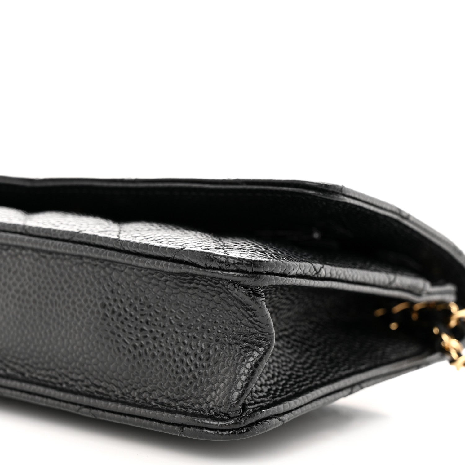 Chanel Caviar Quilted Wallet on Chain WOC Black 11 of 12