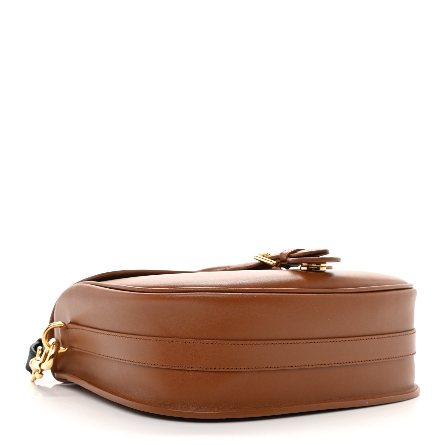 Christian Dior Box Calfskin Large Bobby Flap Dark Tan 4 of 8