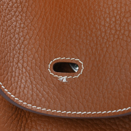 Hermes Taurillon Clemence Lindy 34 Gold 11 of 11