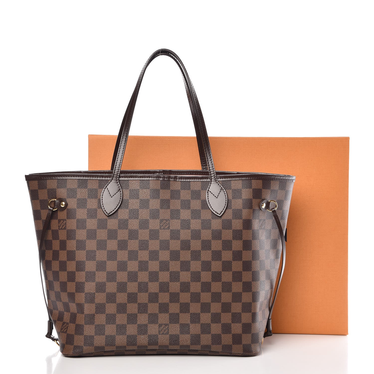 Louis Vuitton Damier Ebene Neo Neverfull MM Rose Ballerine 11 of 11