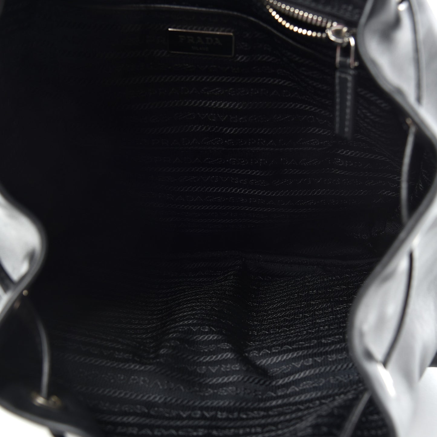 Calfskin Backpack Black