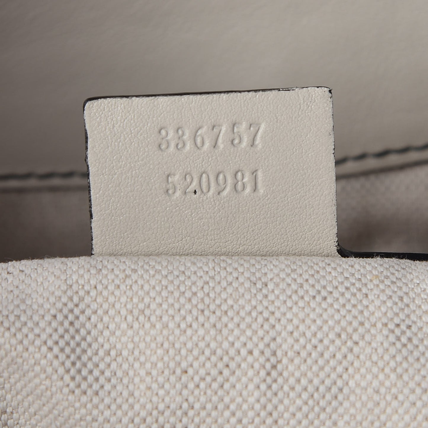 Guccissima Signature Medium Emily Shoulder Bag Mystic White