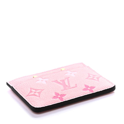 Louis Vuitton Empreinte Monogram Giant By The Pool Card Holder Bouton De Rose 4 of 6