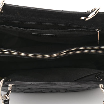 Chanel Caviar Quilted Grand Shopping Tote GST Black 5 of 12