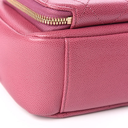 Chanel Caviar Quilted Business Affinity Camera Case Dark Pink 9 of 10