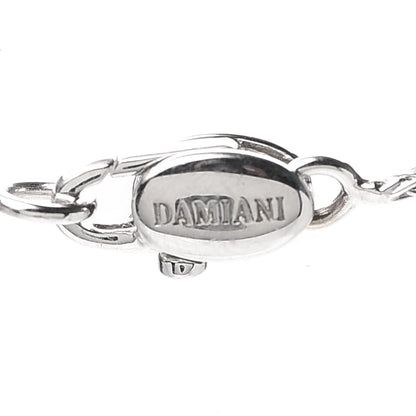 Damiani 18K White Gold Diamond Lorenzo Cross Pendant Necklace 4 of 5