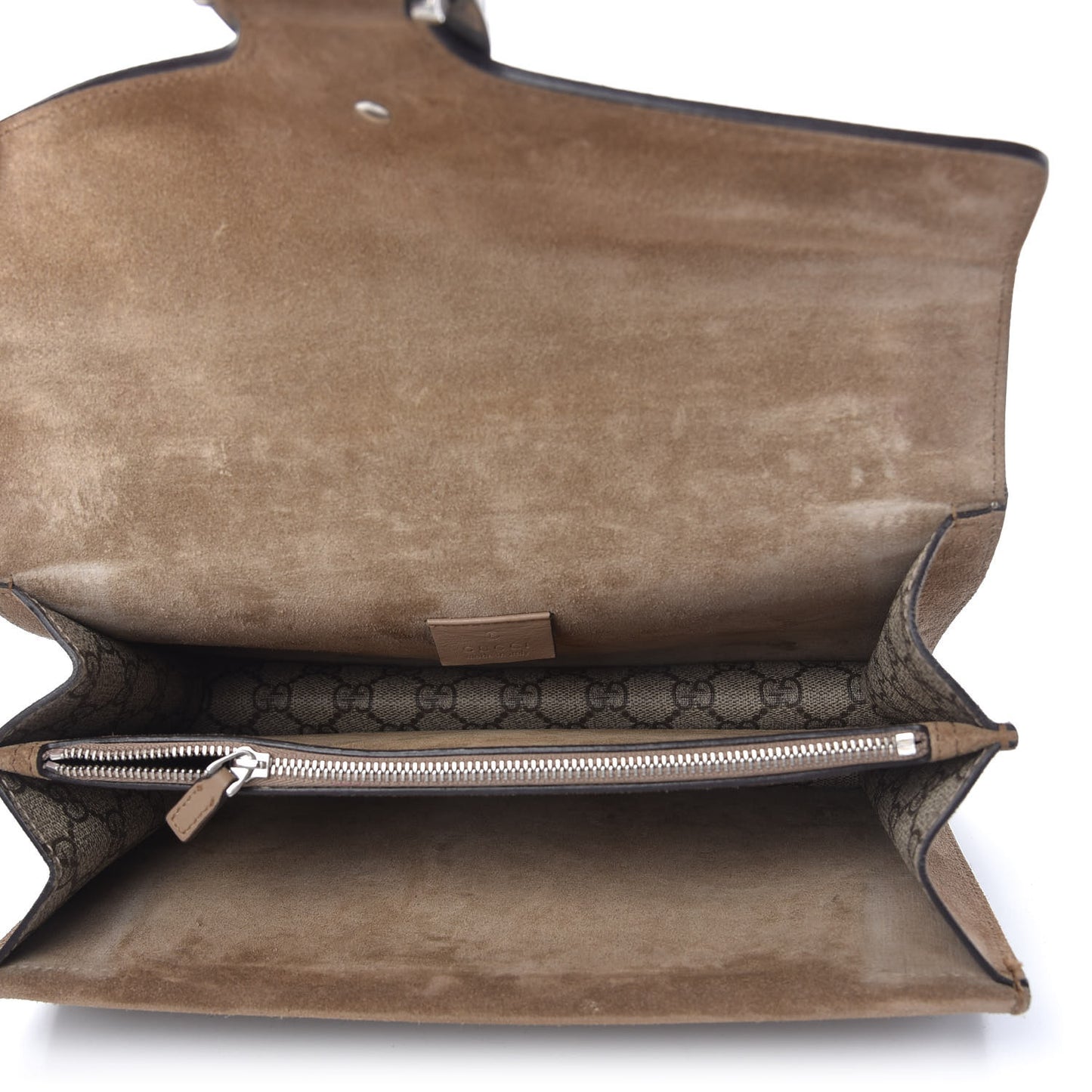 GG Supreme Monogram Small Dionysus Shoulder Bag Taupe