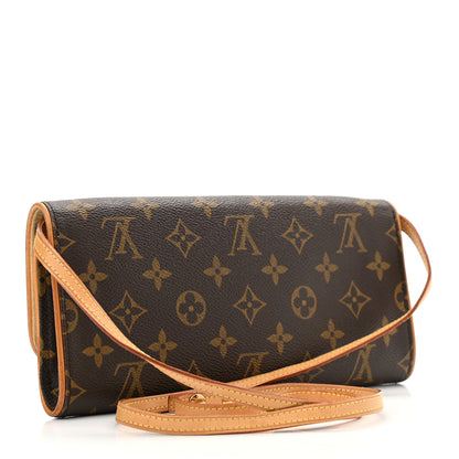 Louis Vuitton Monogram Pochette Twin GM 2 of 9