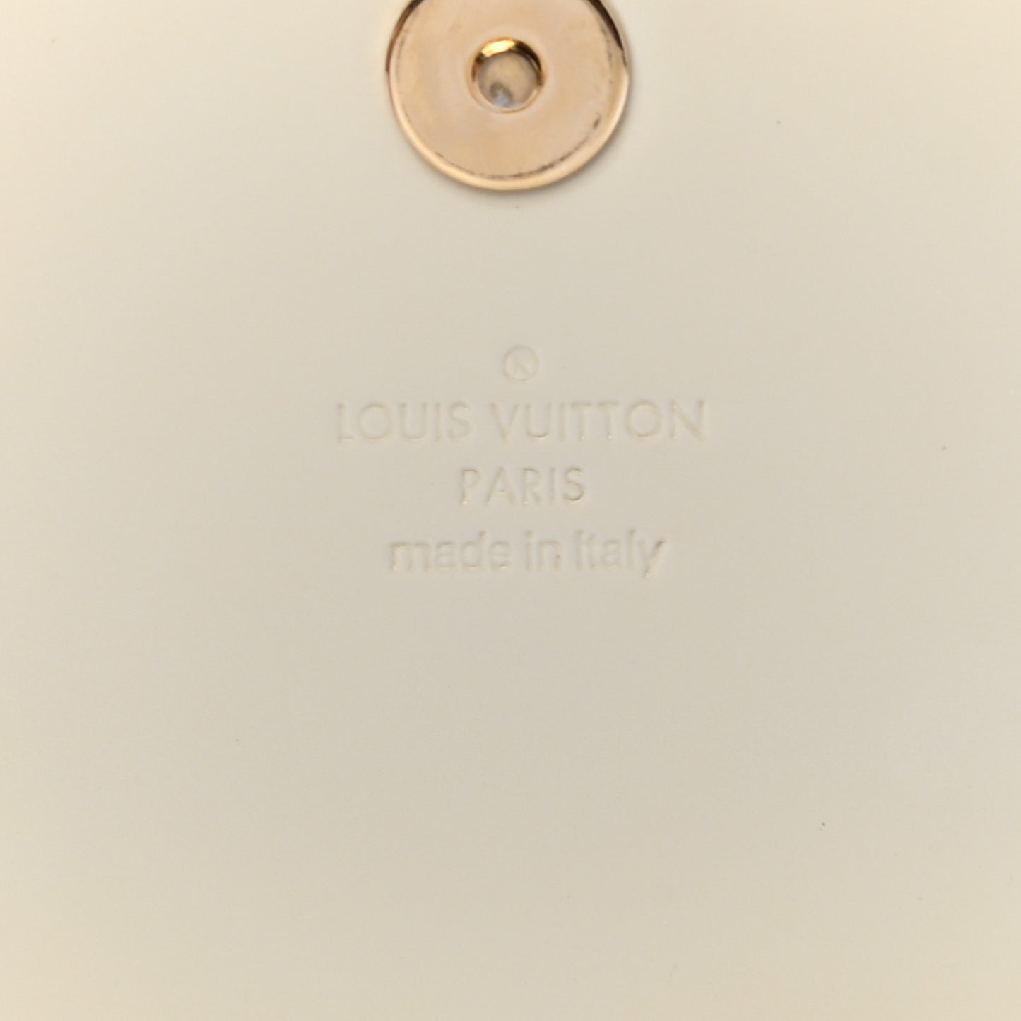 Patent Sobe Clutch Blanc Corail