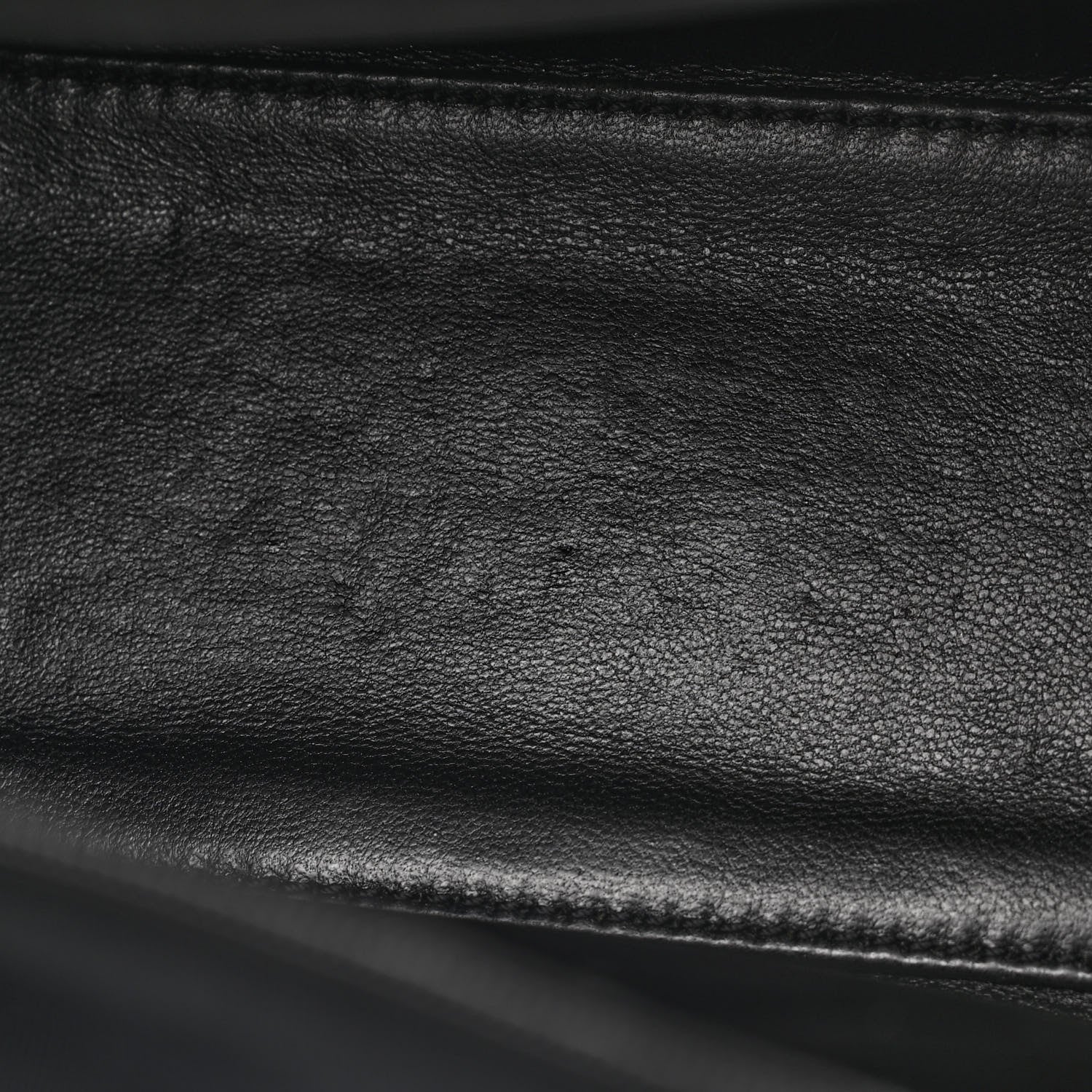 Chanel Grained Calfskin Shoulder Bag Black 15 of 15