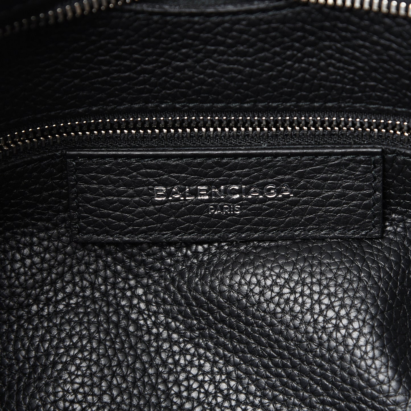 Veau Grana Perforated Blackout Hardware City Black
