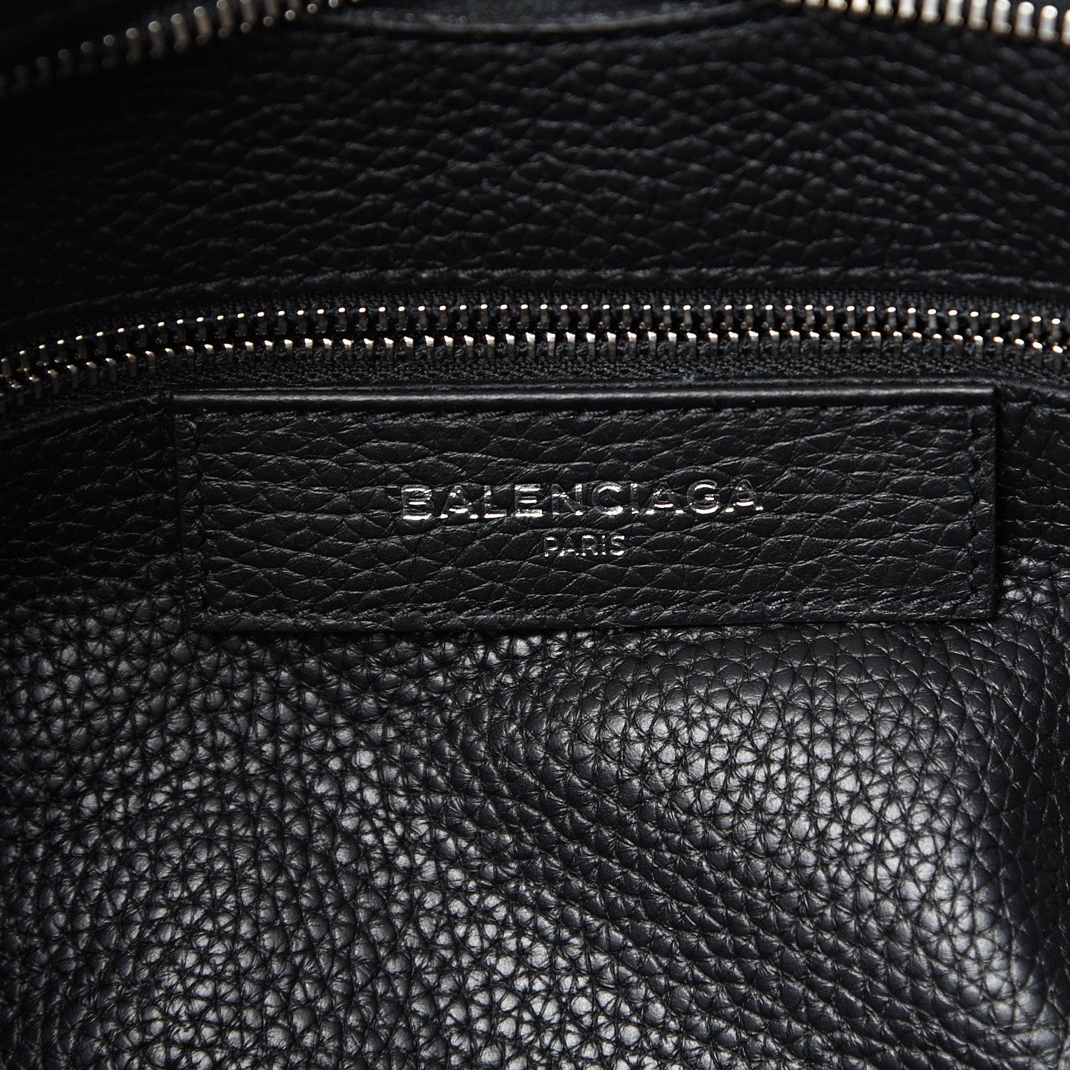 Balenciaga Veau Grana Perforated Blackout Hardware City Black 5 of 9