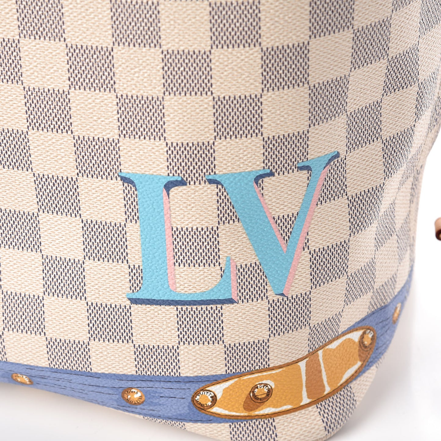 Damier Azur Summer Trunks Neo Neverfull MM