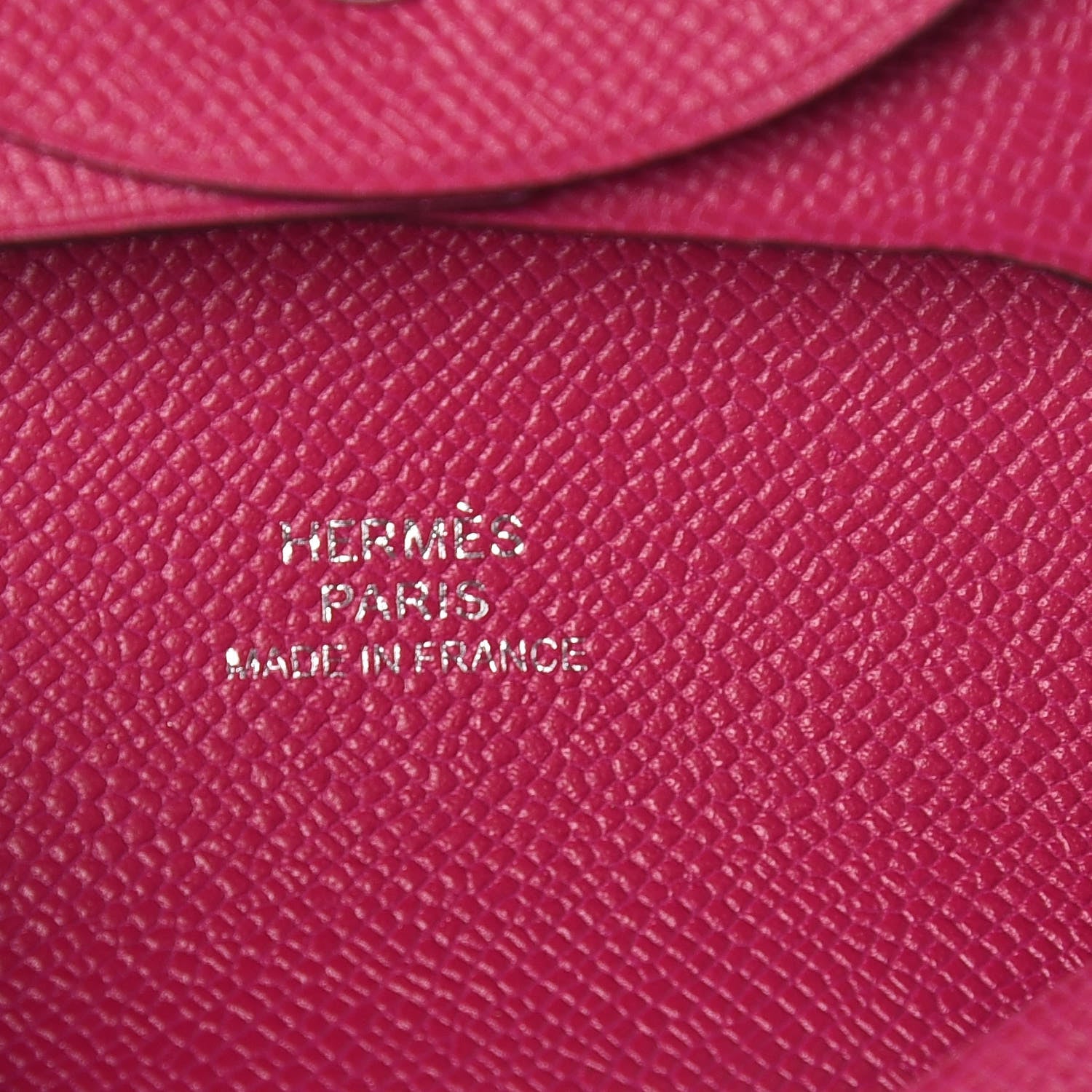 Hermes Epsom Bastia Coin Purse Rose Pourpre 6 of 8