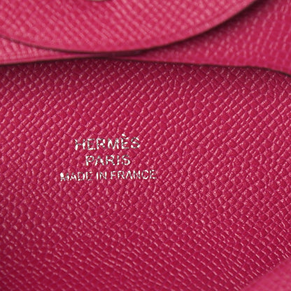 Hermes Epsom Bastia Coin Purse Rose Pourpre 6 of 8